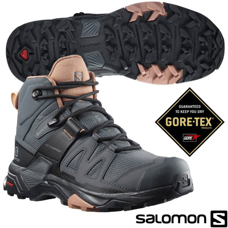 salomon 女 X ULTRA 4 GTX 防水透氣耐磨