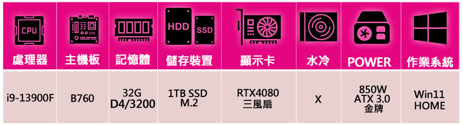 微星平台 i9二四核Geforce RTX4080 Win1