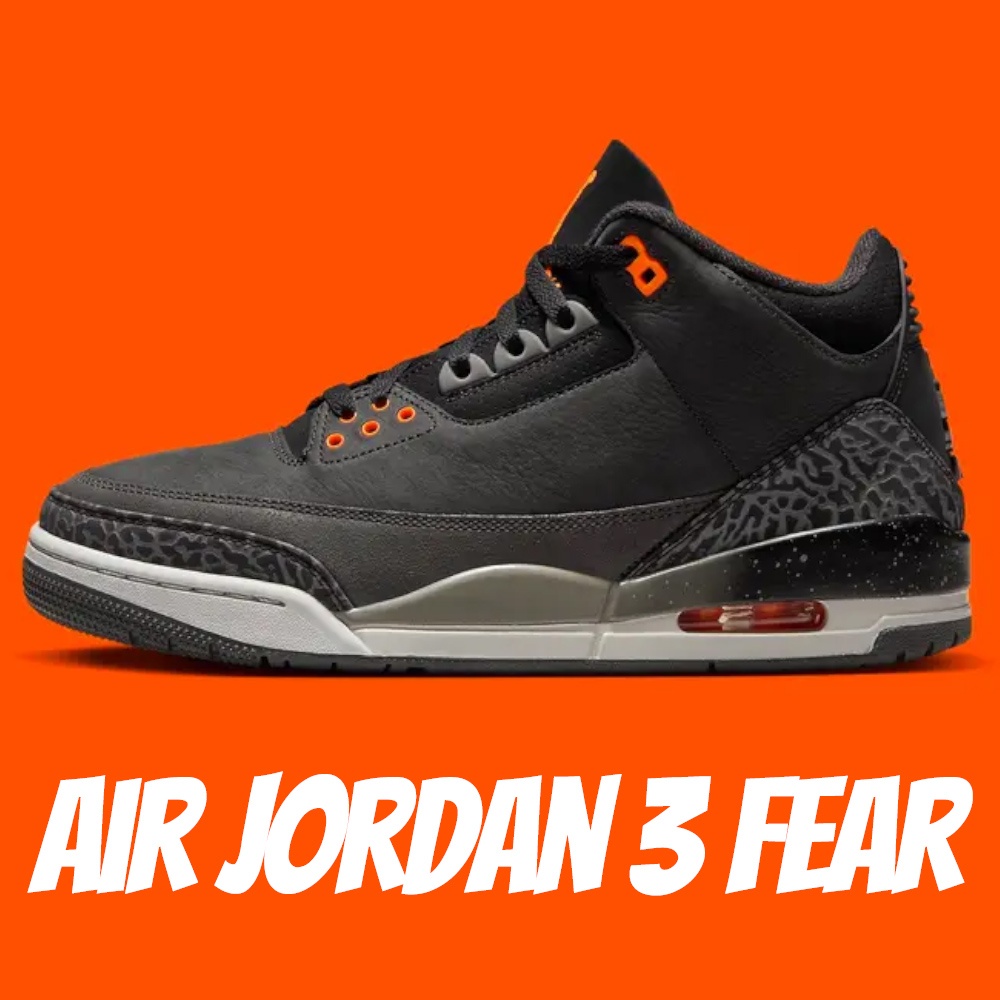 NIKE 耐吉 休閒鞋 Air Jordan 3 Fear 