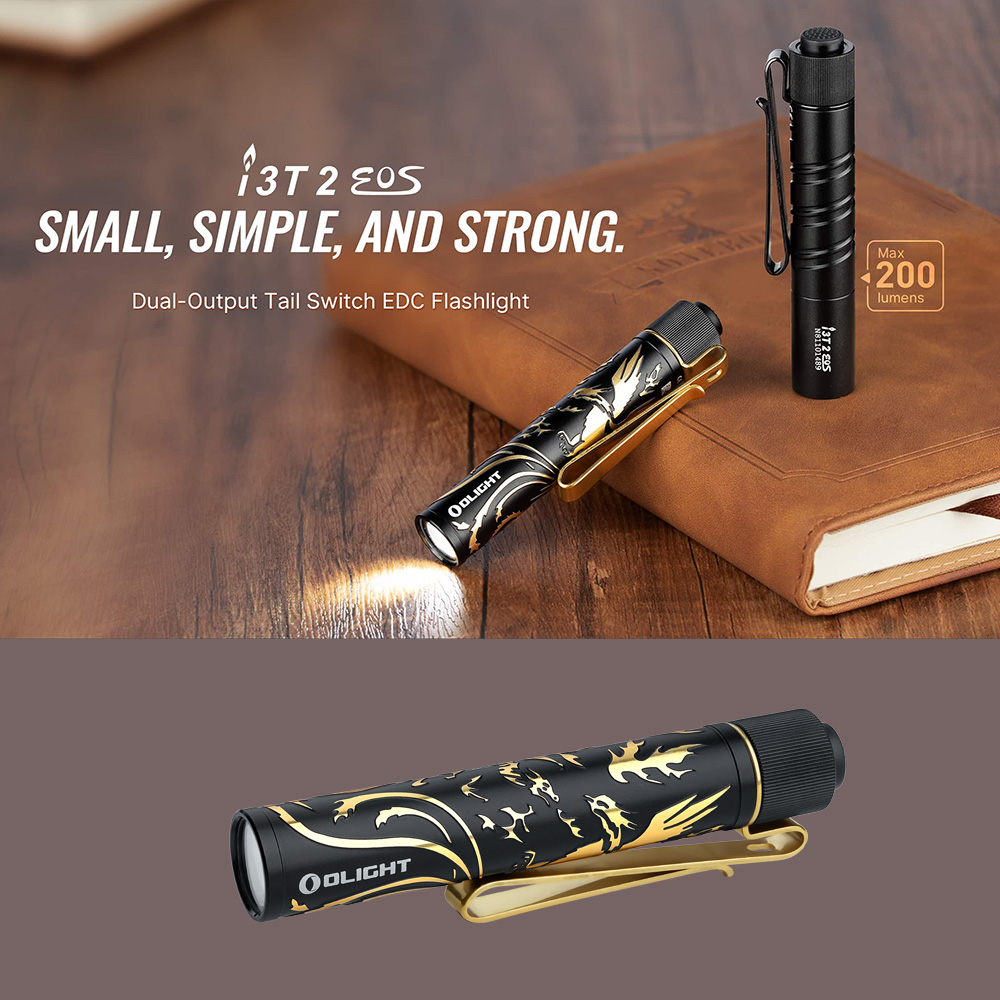 Olight 電筒王 OLIGHT i3T 2 金龍鳳(20