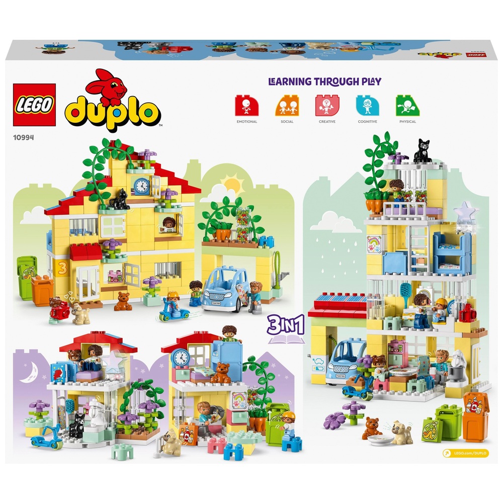 LEGO 樂高 10994 Duplo得寶系列 三合一城市住
