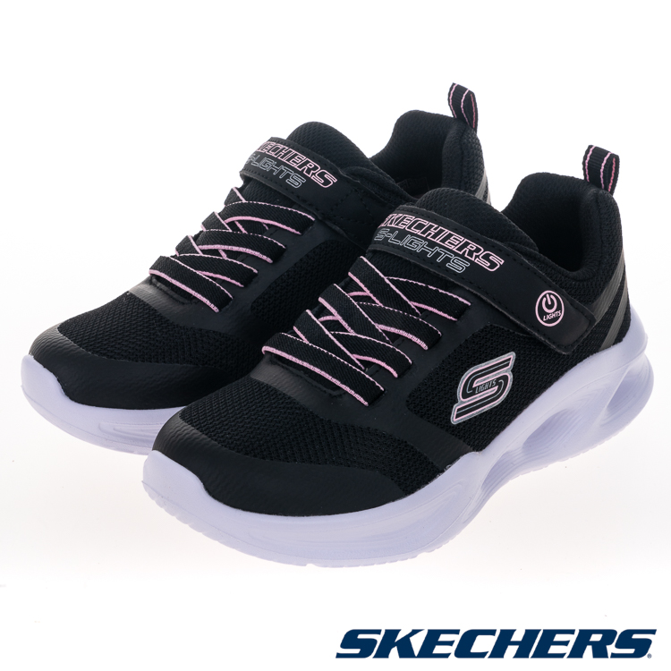 SKECHERS 女童系列燈鞋 SKECHERS SOLA 