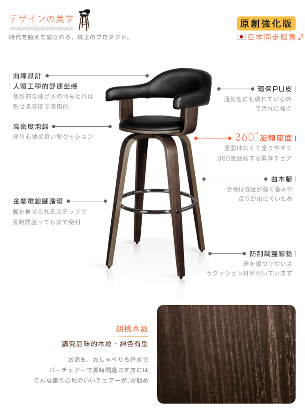 講究品味的木紋 紳色有型