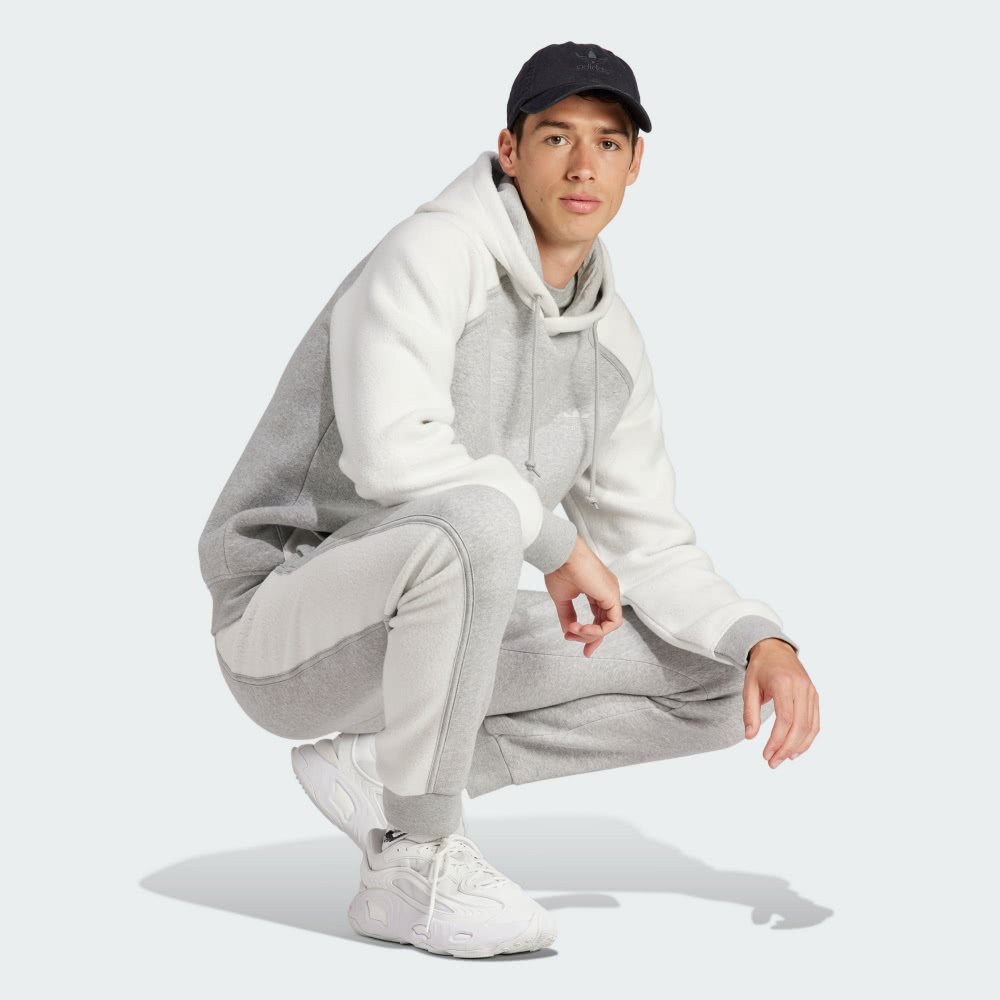 adidas官方旗艦 ESSENTIALS+ 連帽上衣 男 