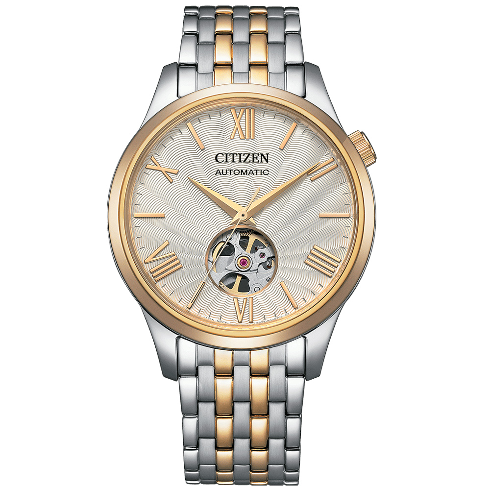 CITIZEN 星辰 Mechanical系列 簡約紳士開芯