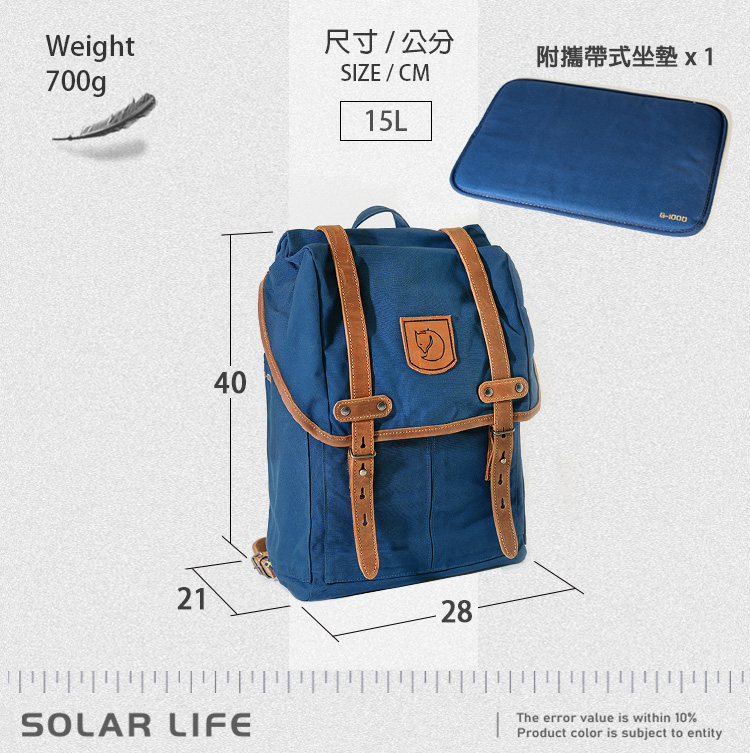 Fjallraven Rucksack No.21 背包S 