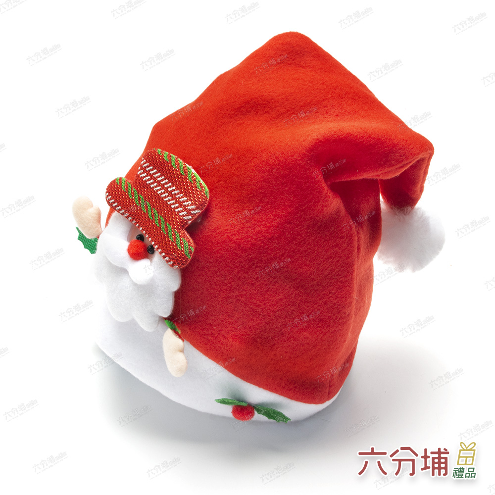 六分埔禮品 兒童聖誕帽-聖誕老人/雪人/麋鹿-3款組(聖誕節