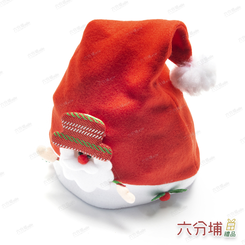 六分埔禮品 兒童聖誕帽-聖誕老人/雪人/麋鹿-3款組(聖誕節