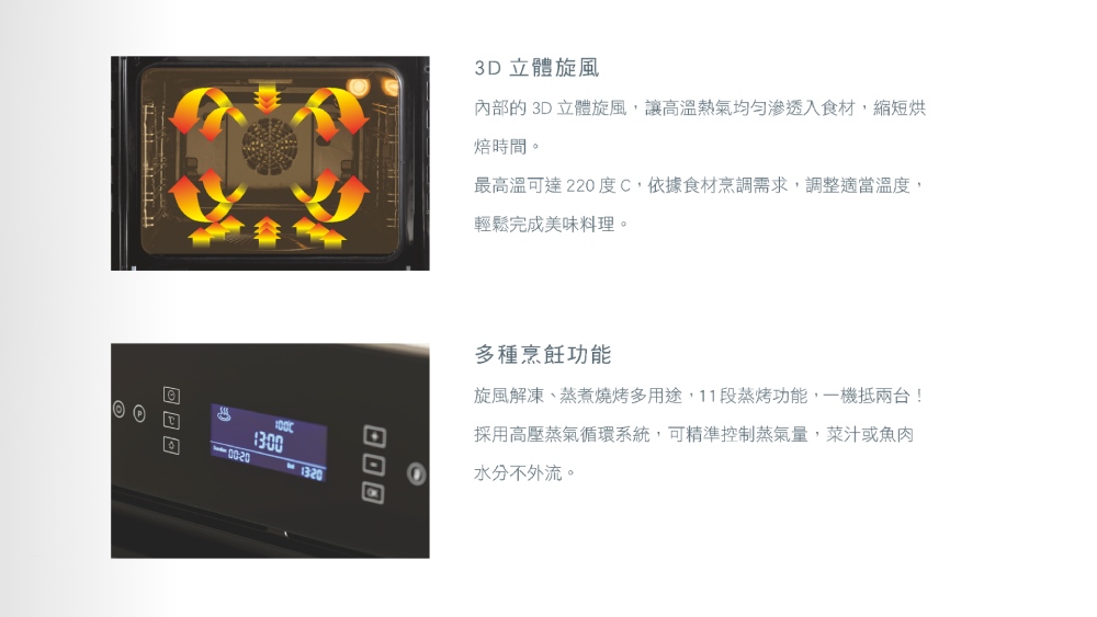 BEST 貝斯特 嵌入式智慧型蒸烤爐 G-5210A折扣推薦