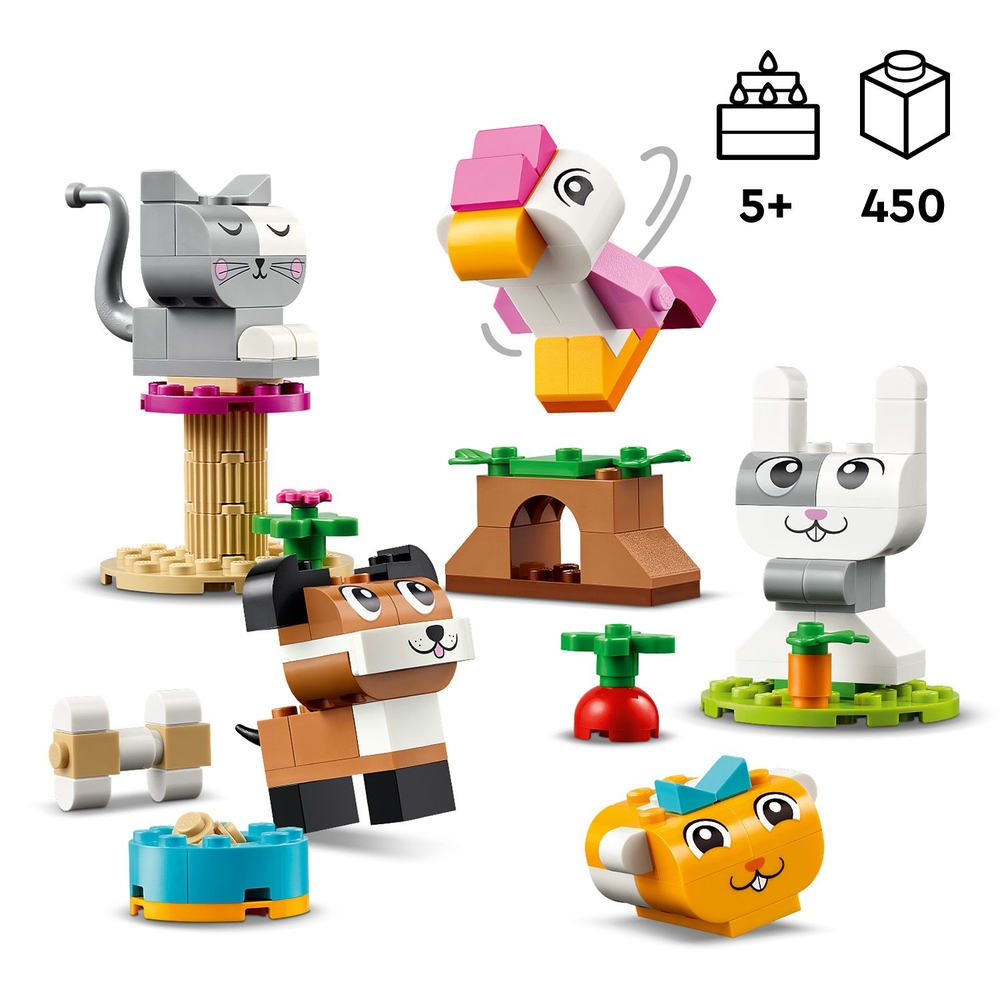 LEGO 樂高 經典套裝 11034 創意寵物(禮物 積木玩