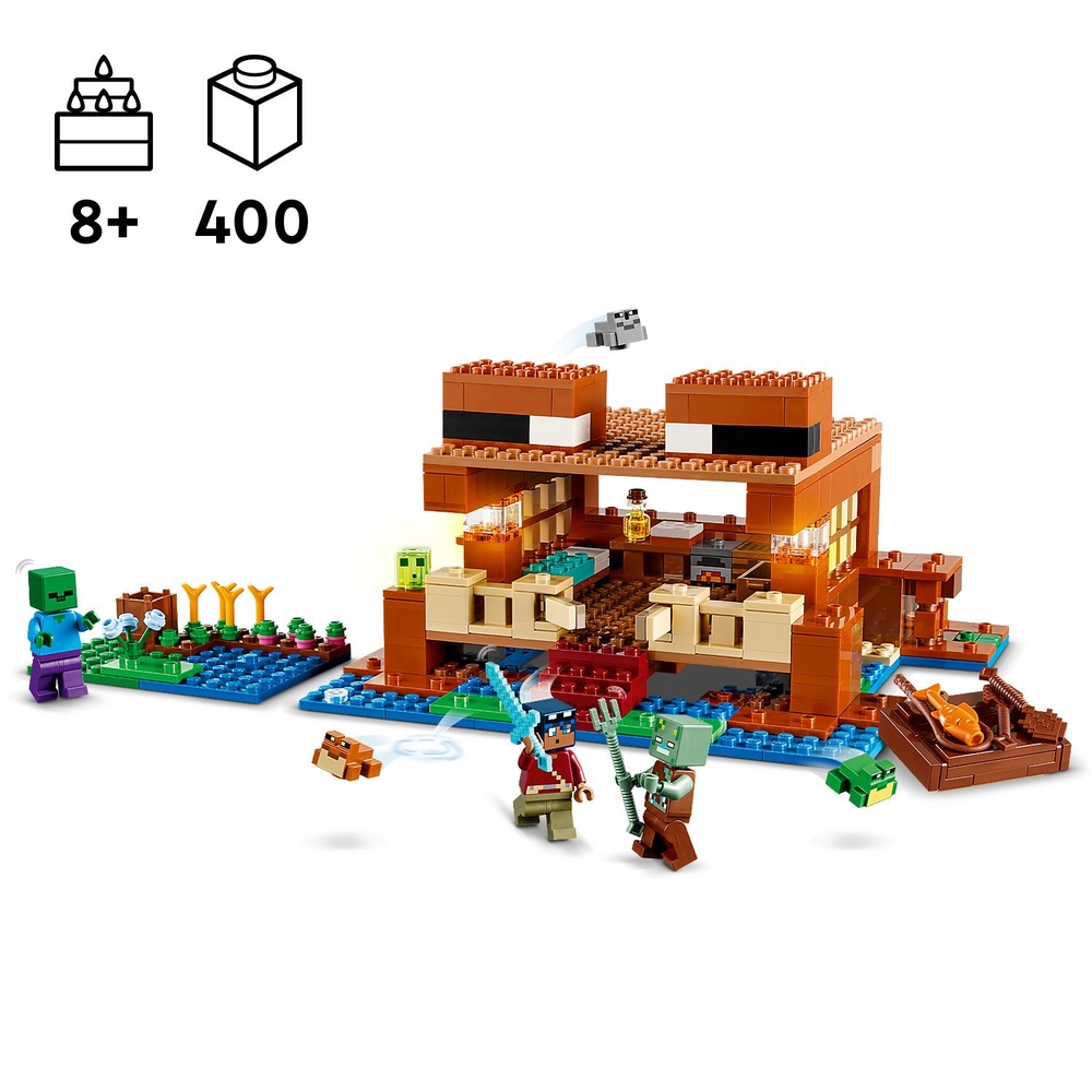 LEGO 樂高 Minecraft 21256 青蛙屋(Th