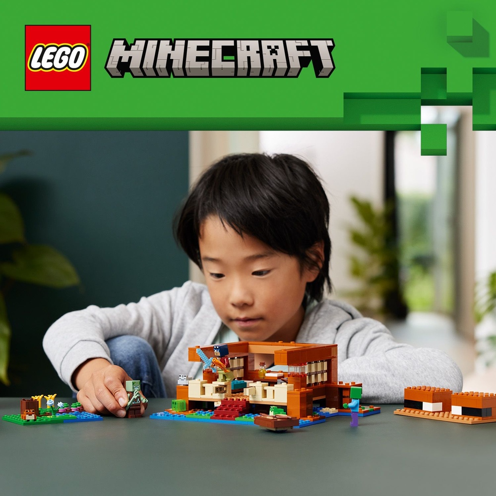 LEGO 樂高 Minecraft 21256 青蛙屋(Th