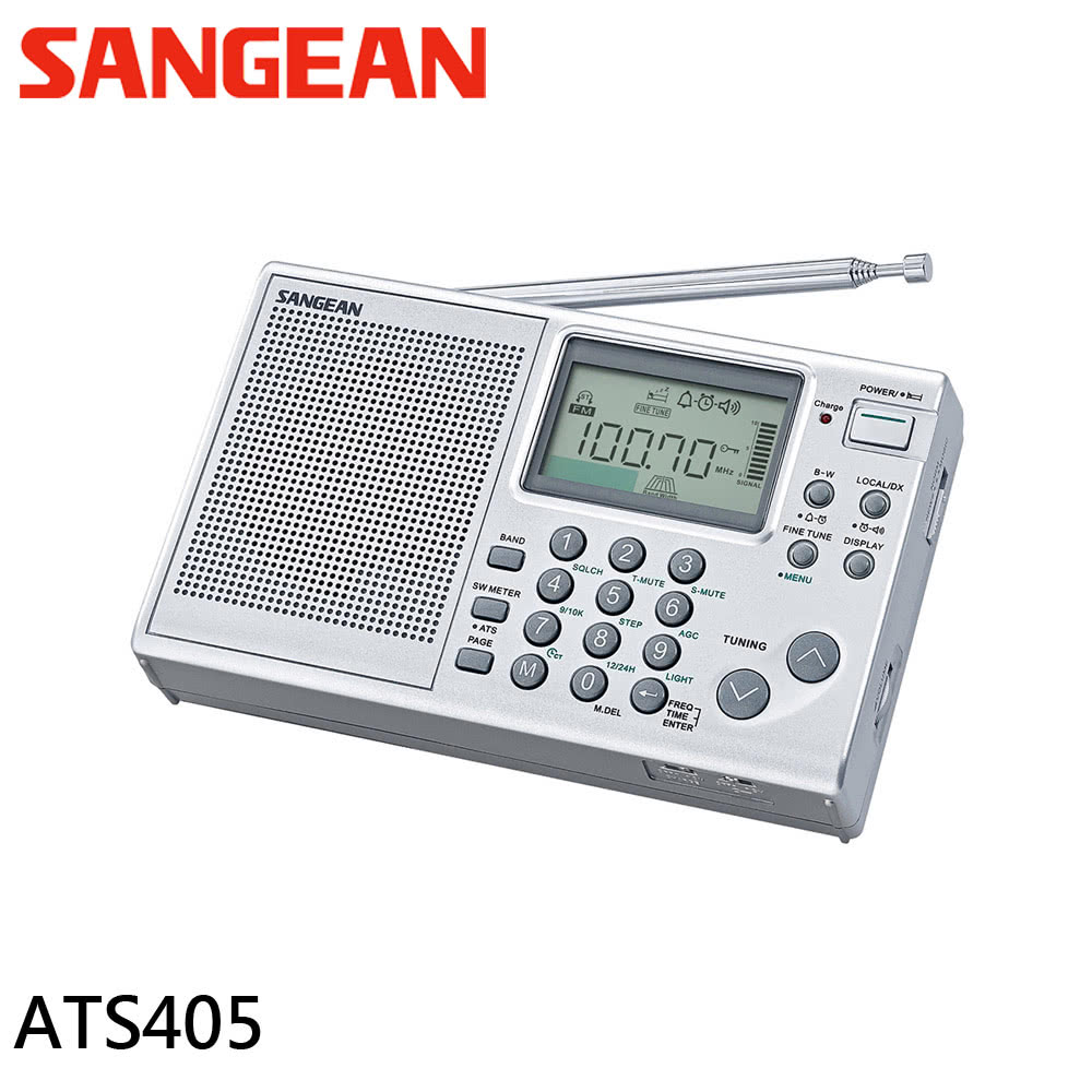 SANGEAN 山進 專業化數位型收音機(ATS405)好評