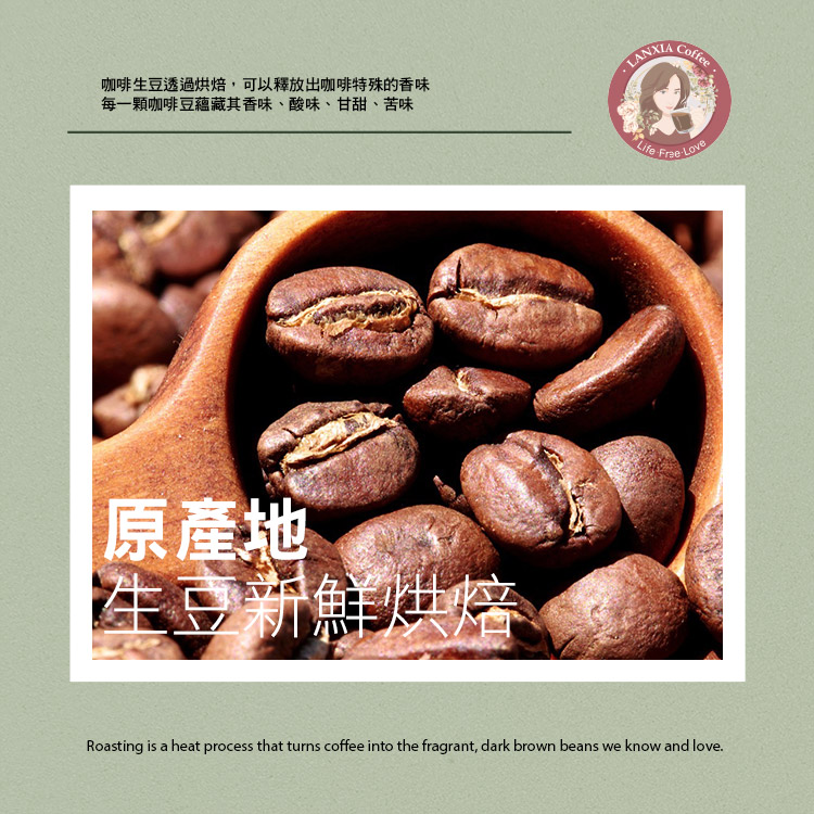 瀾夏 曼巴鮮烘咖啡豆(227gx2袋)折扣推薦