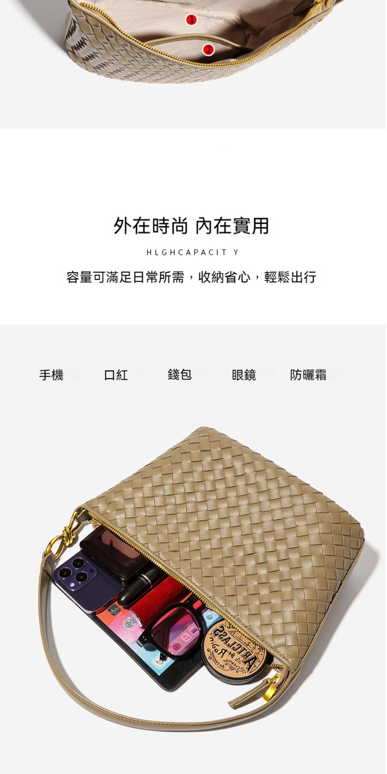 容量可滿足日常所需,收納省心,輕鬆出行