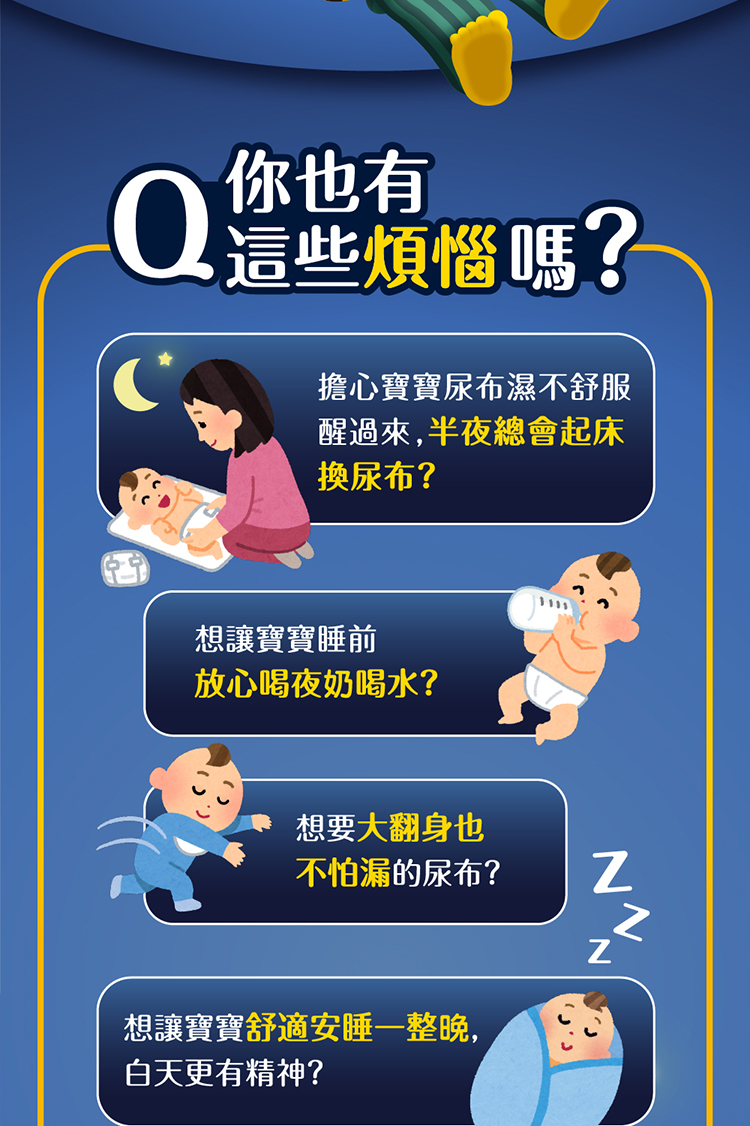 想讓寶寶舒適安睡一整晚,