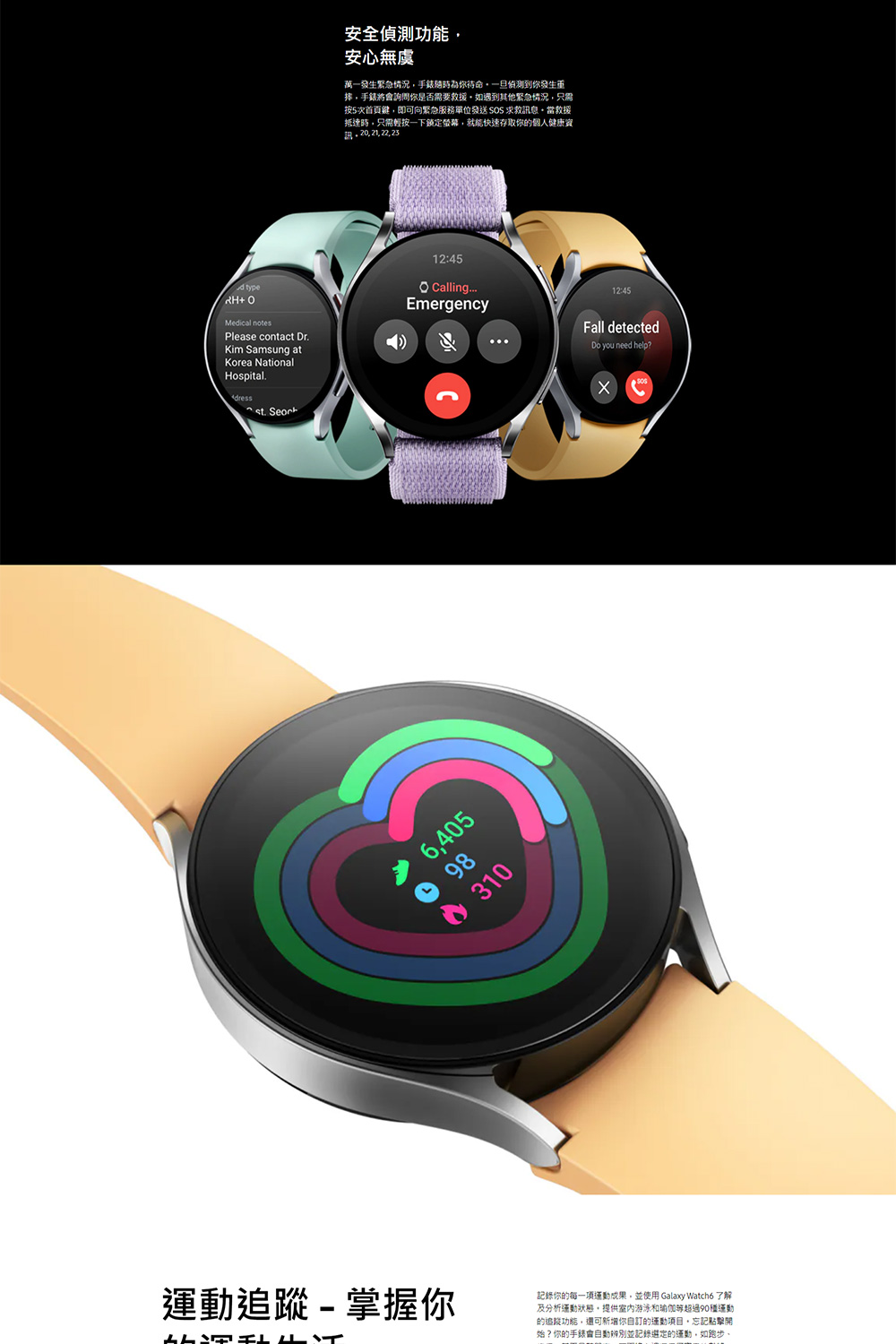 SAMSUNG三星 Galaxy Watch 6 R930 - 詳情7