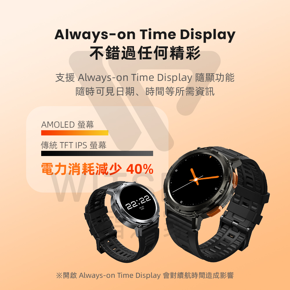 éå Alwayson Time Display æå°çºèªæéé æå½±é¿
