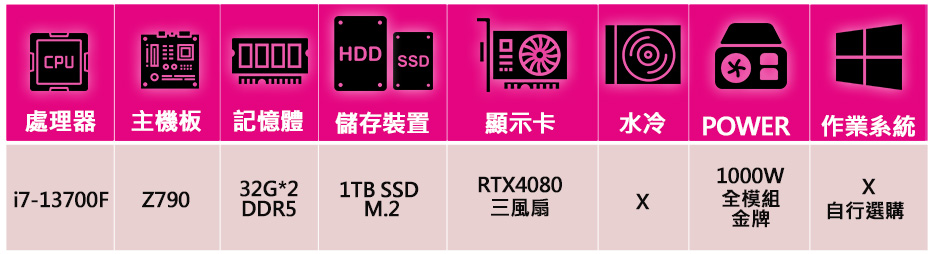 微星平台 i7十六核Geforce RTX4080{無盡之門