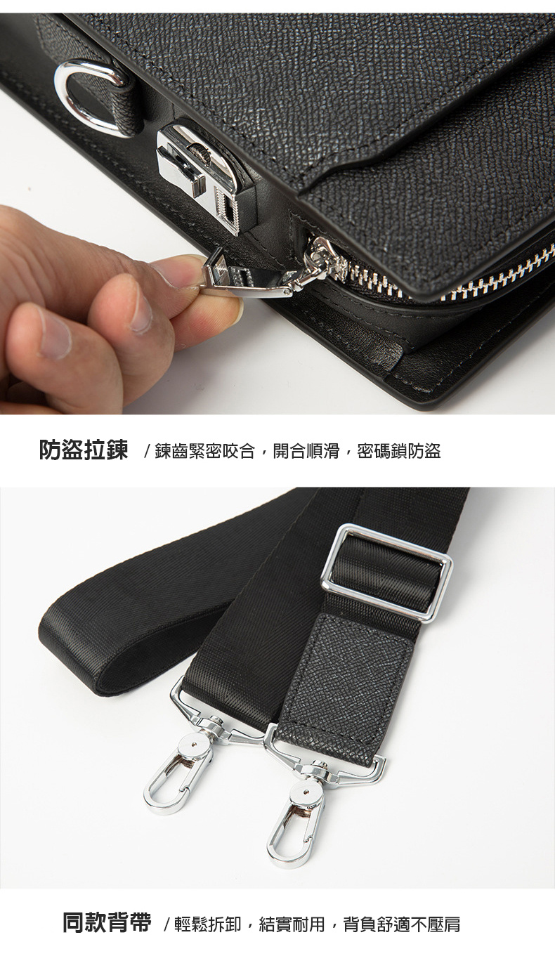 防盜拉鍊鍊齒緊密咬合,開合順滑,密碼鎖防盜 同款背帶輕鬆拆卸,結實耐用,背負舒適不壓肩 