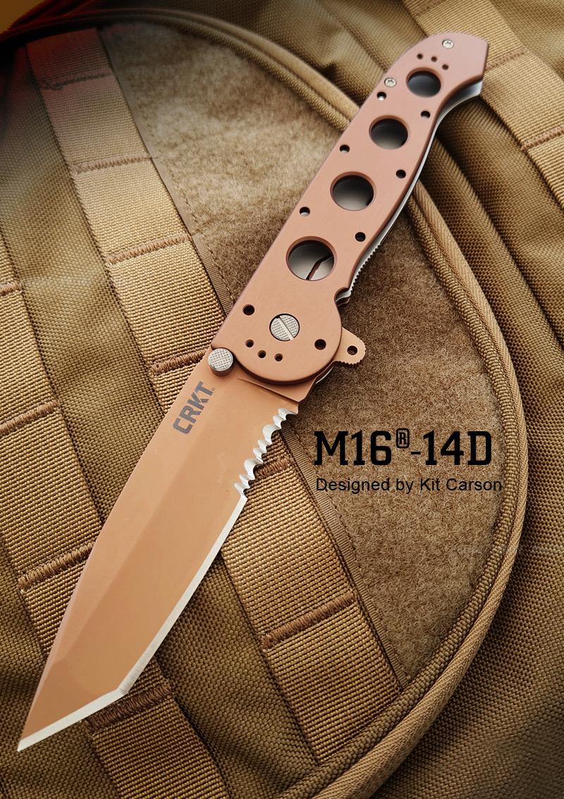 CRKT M16☆-14D 戰術折刀(#M16-14D)評價