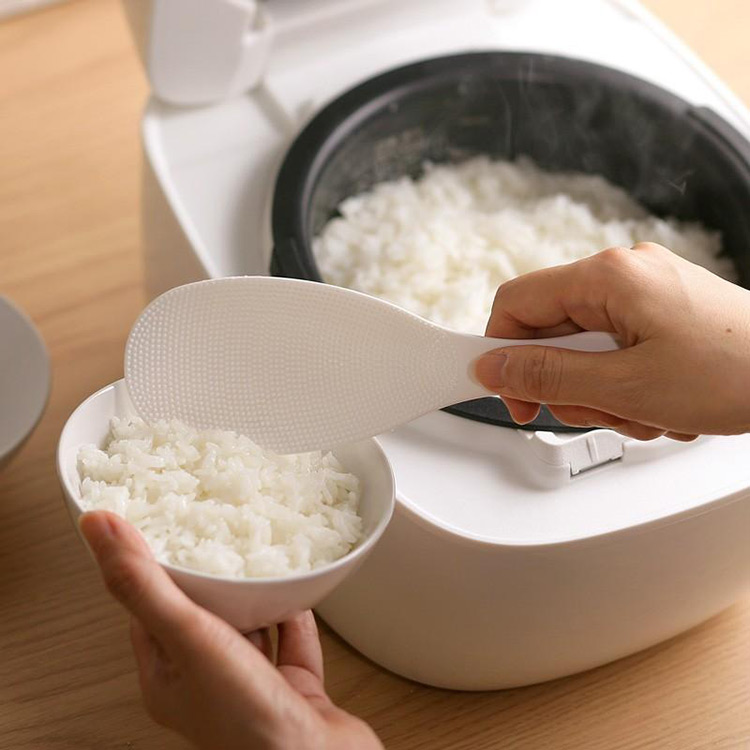MARNA 日本製不沾黏飯勺 可站立飯匙 飯勺 飯鏟子 盛飯
