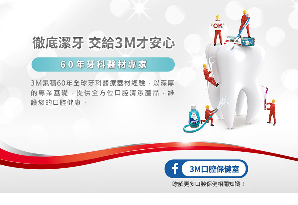 3M累積60年全球牙科醫療器材經驗,以深厚