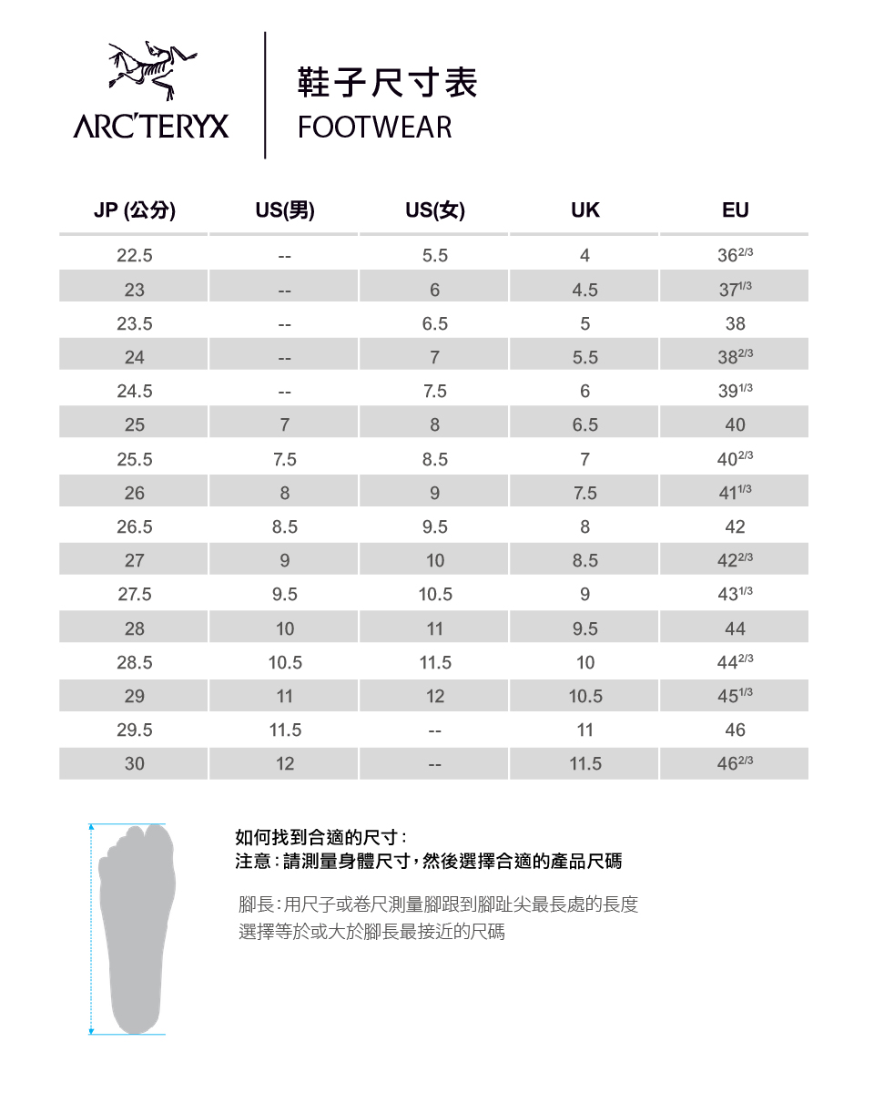 Arcteryx 始祖鳥 Aerios FL2 中筒GT 登