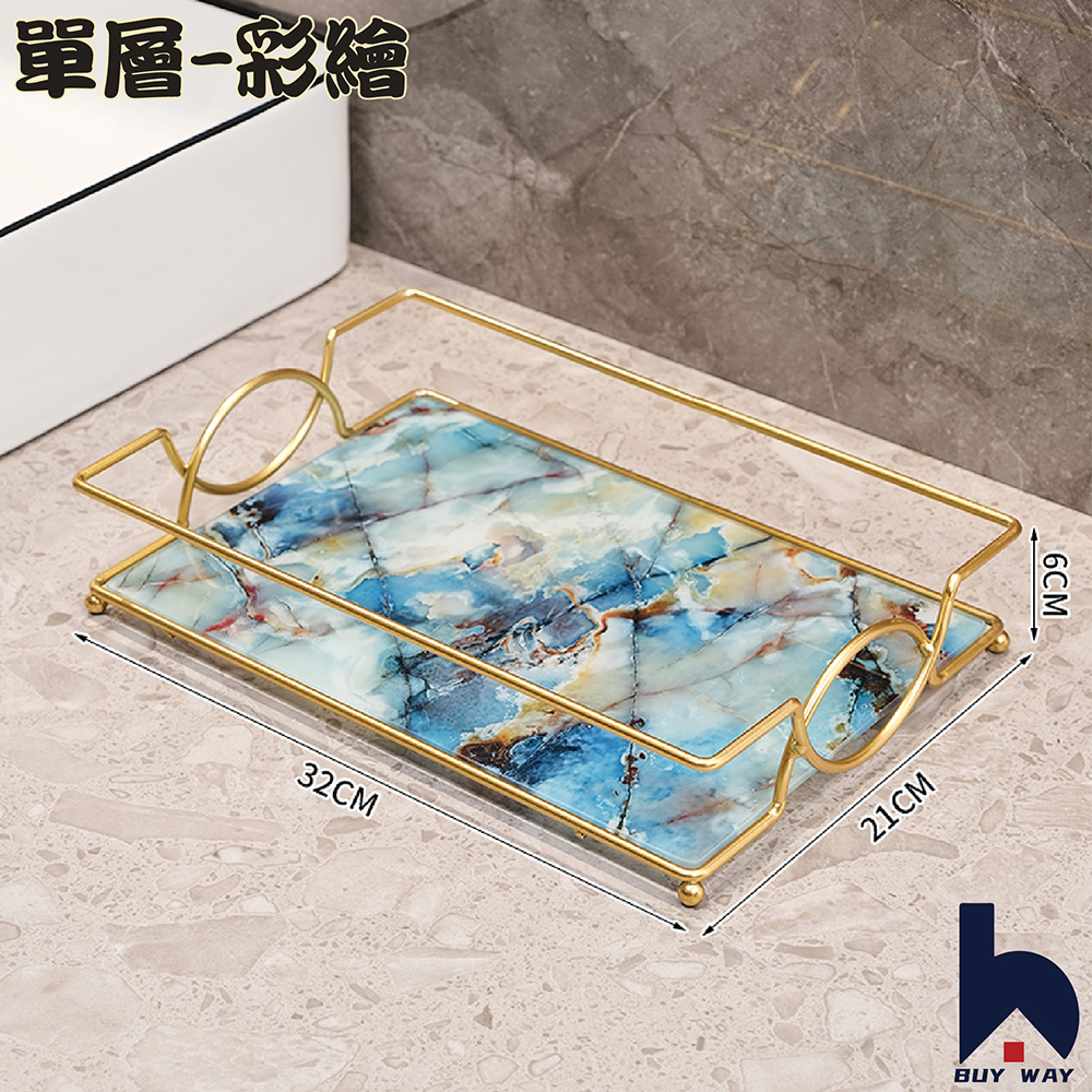 單層彩繪 