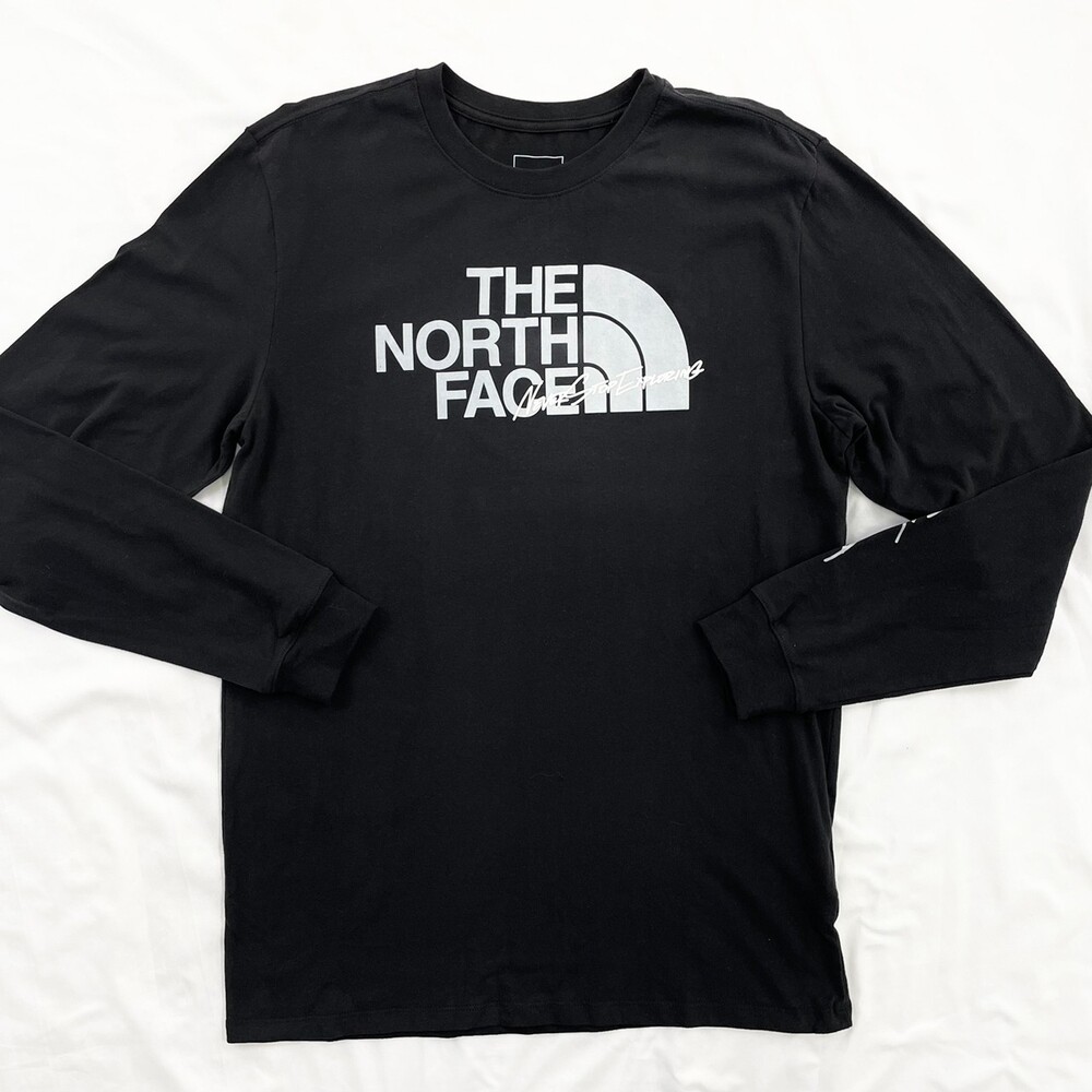 The North Face 北臉 長T 反光Logo TN