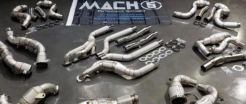 Mach5 BMW F87 高流量帶三元催化排氣管(M2 N