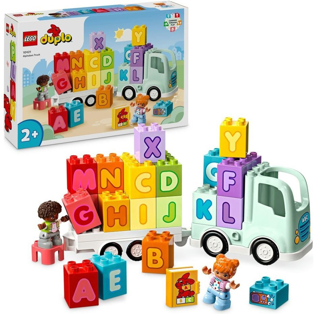 LEGO 樂高 LT10421 得寶系列 - 字母卡車好評推