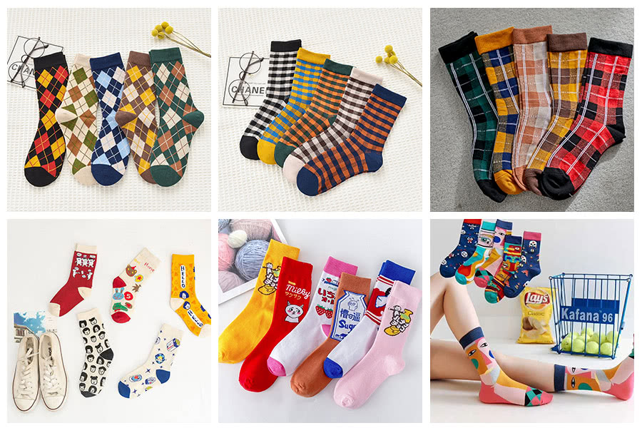 IMACO 喜迎新年福袋棉質中筒襪(10雙組)好評推薦