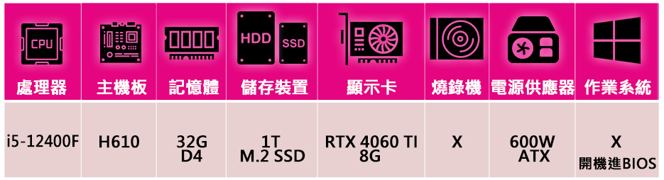 技嘉平台 i5 六核 GeForce RTX 4060Ti 