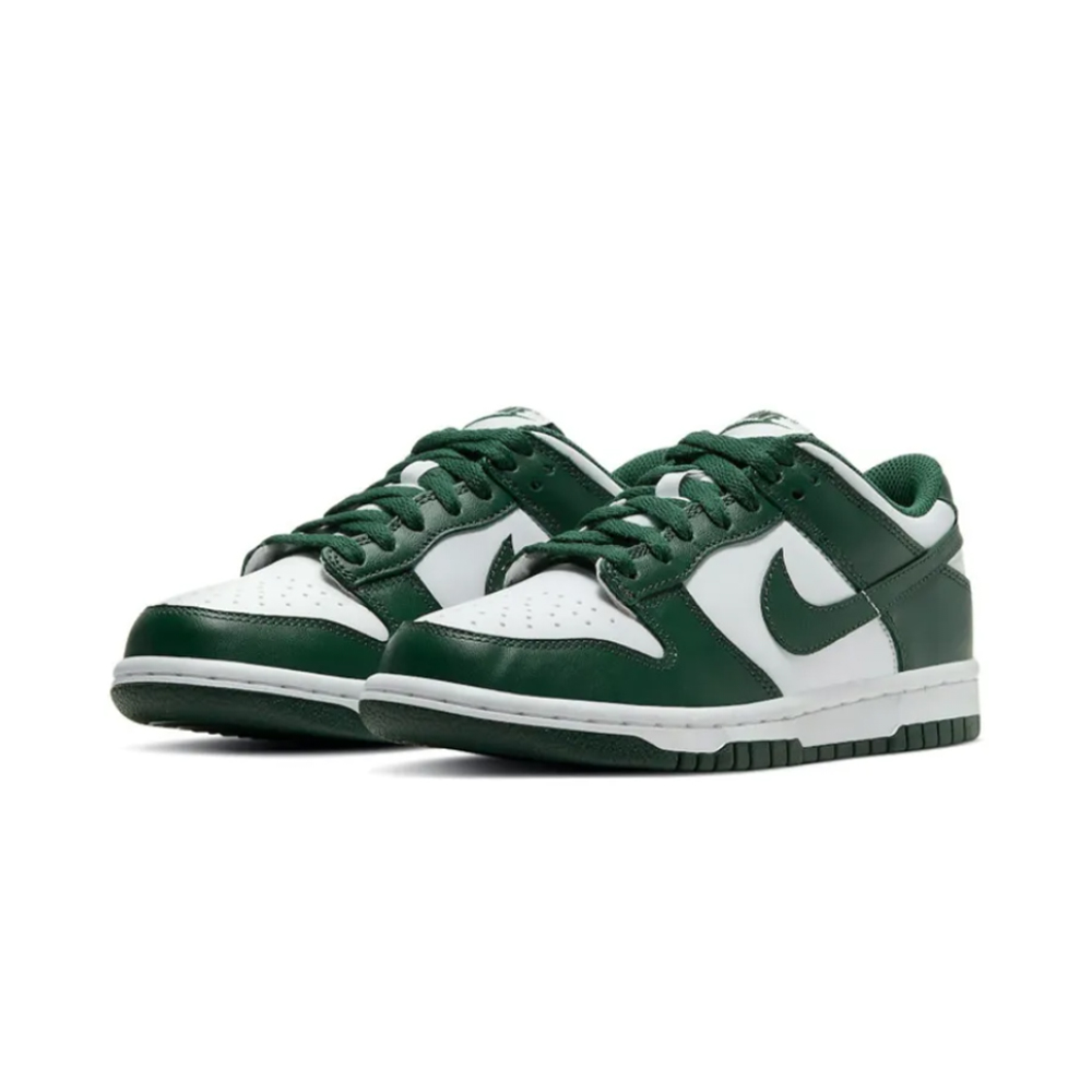 NIKE 耐吉 Nike Dunk Low 白綠 GS 大童