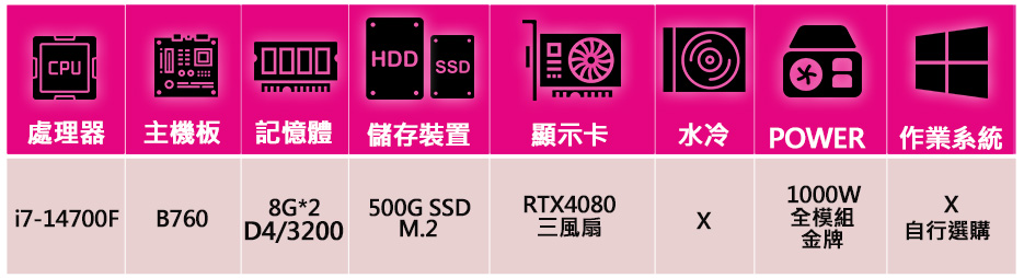 微星平台 i7二十核Geforce RTX4080{心手相應