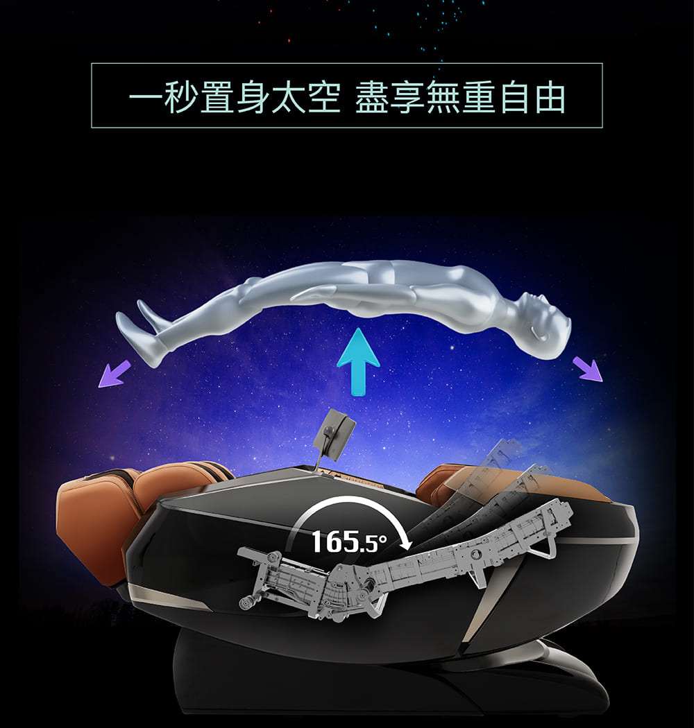 一秒置身太空 盡享無重自由 