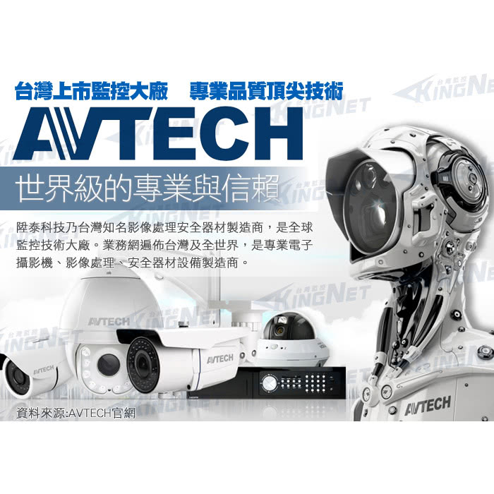 KINGNET AVTECH 陞泰 DGM5757SVAT 