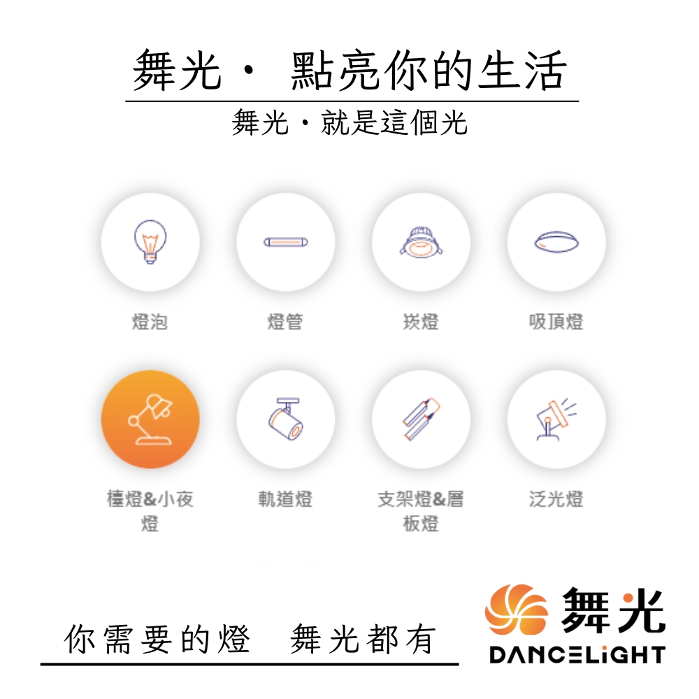 DanceLight 舞光 LED 50W球泡燈 燈泡 燈頭
