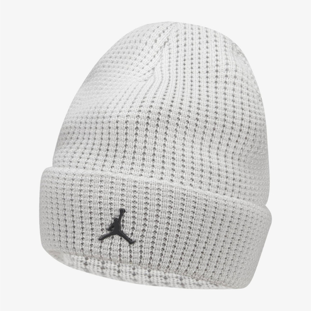 NIKE 耐吉 帽子_男_灰白_JORDAN BEANIE 