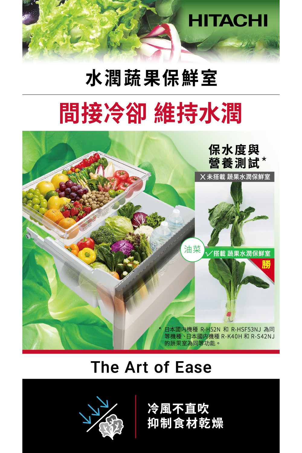 日本國內機種 RH52N 和 RHSF53NJ為同