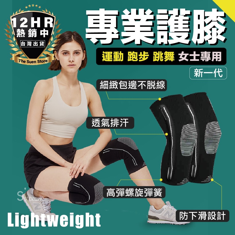 S-SportPlus+ 護膝 防撞護膝 跑步護膝(跳舞護膝