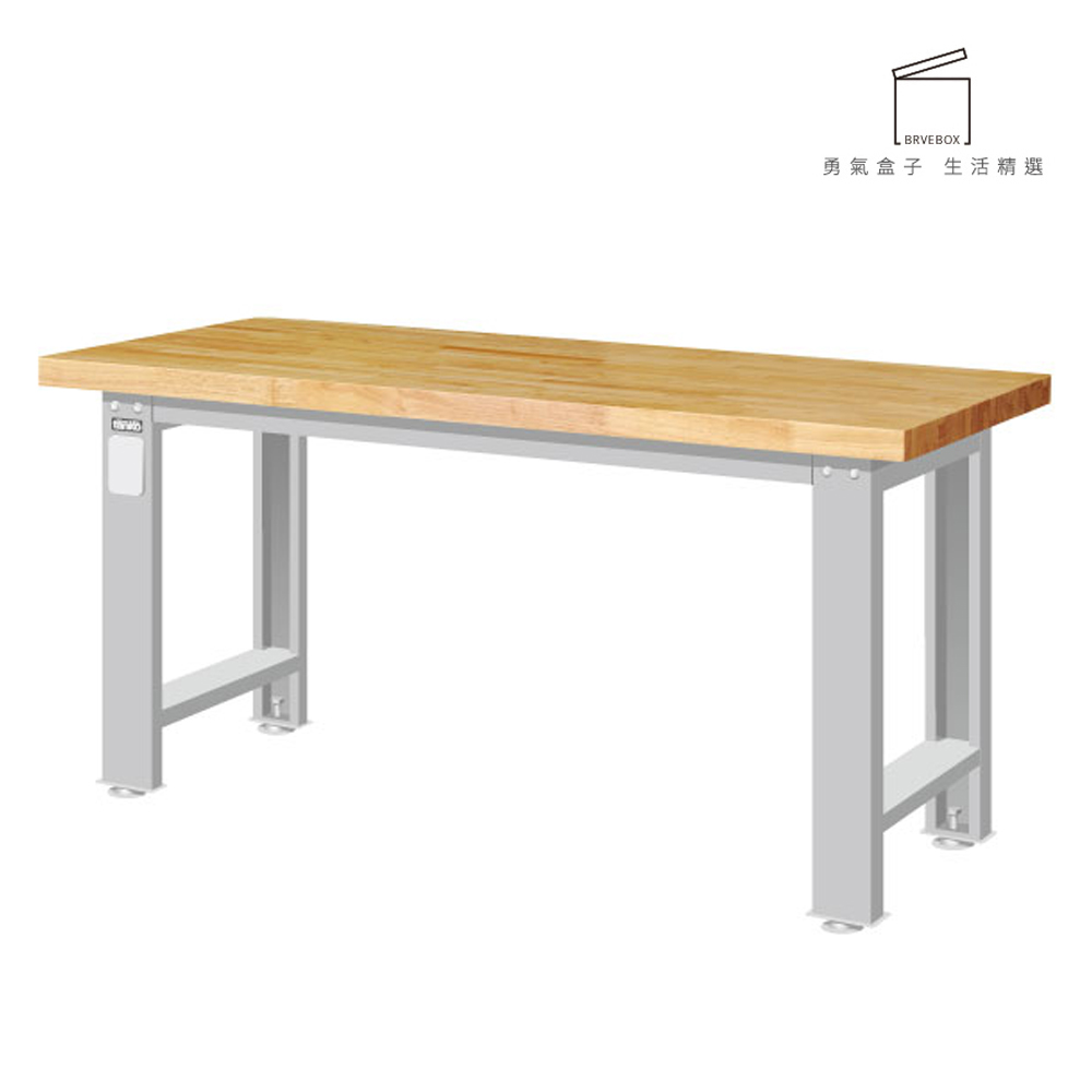 TANKO 天鋼 WA-57W 重量型工作桌 原木桌板 15