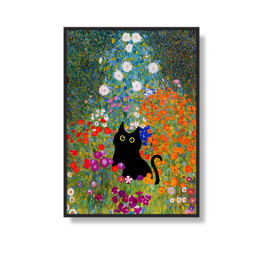 Lifedecor 森活小飾 CAT•花園_50*70cm(