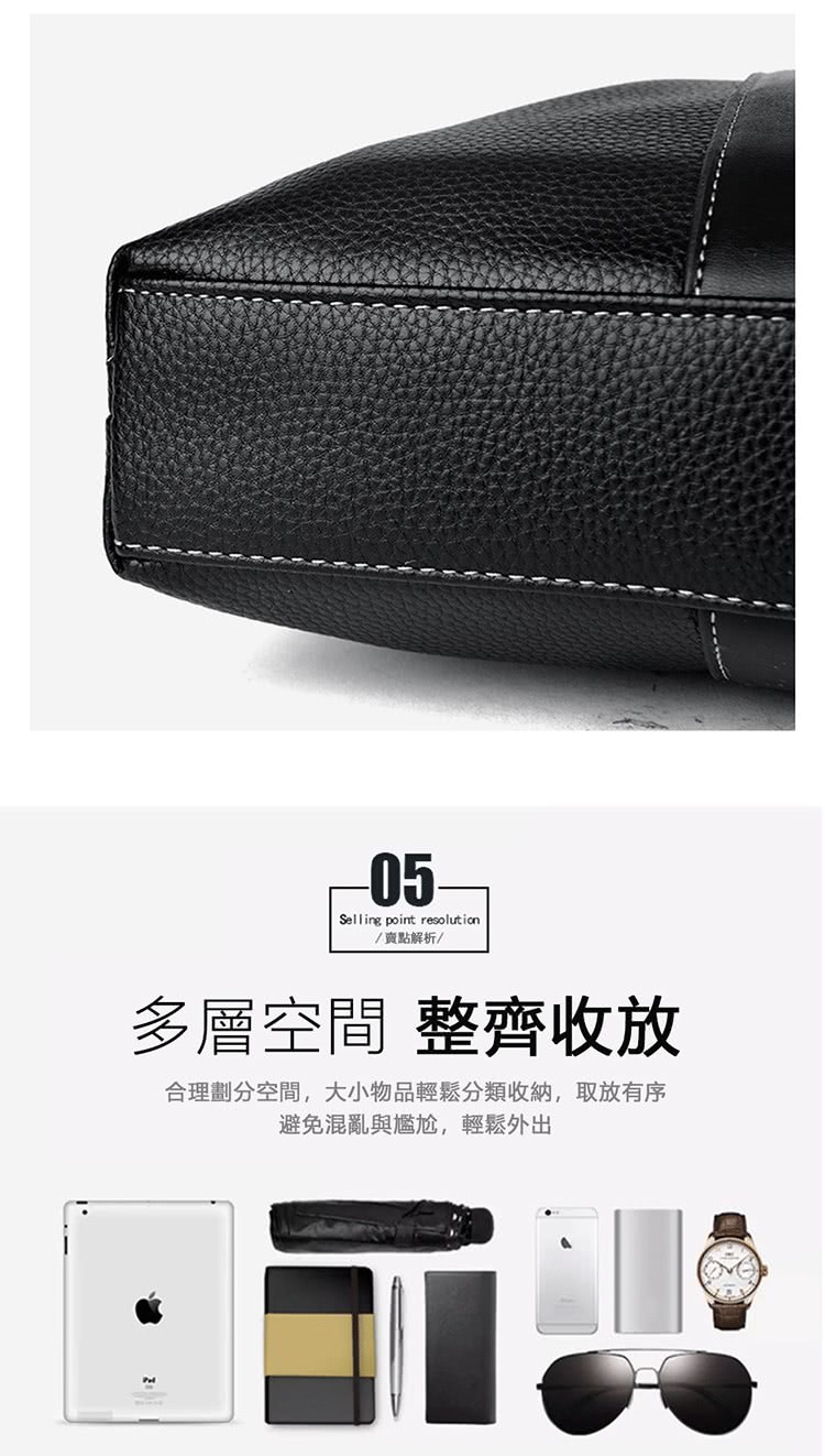 賣點解析 多層空間 整齊收放 合理劃分空間,大小物品輕鬆分類收納,取放有序 避免混亂與尷尬,輕鬆外出 