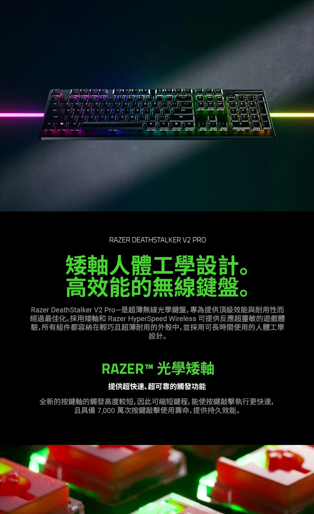 Razer 雷蛇 DeathStalker V2 Pro T