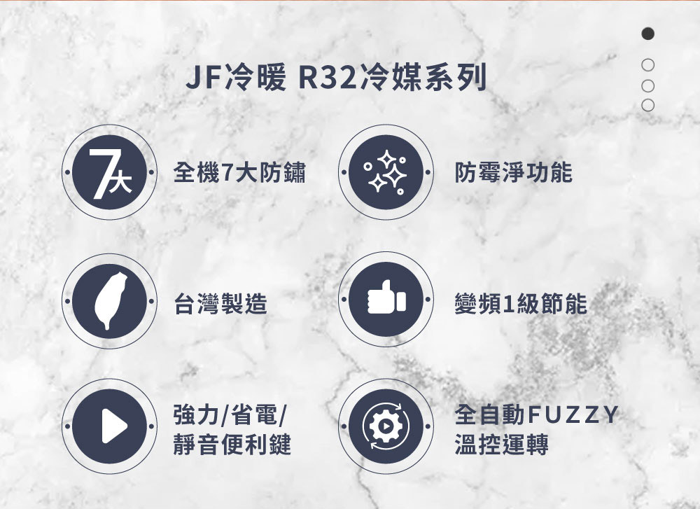 JF冷暖 R32冷媒系列