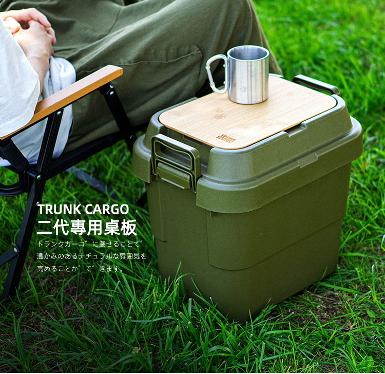 日本RISU TRUNK CARGO二代收納箱專用桌板-淺型