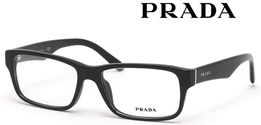 PRADA 普拉達 亞洲版 時尚經典方框光學眼鏡 VPR16