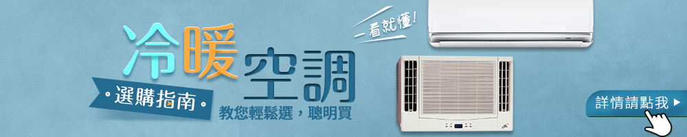HITACHI 日立 2-4坪一級能效左吹冷暖變頻窗型冷氣(